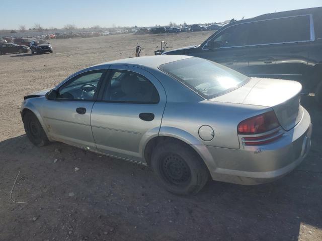 1B3EL36X04N366926 - 2004 DODGE STRATUS SE SILVER photo 2