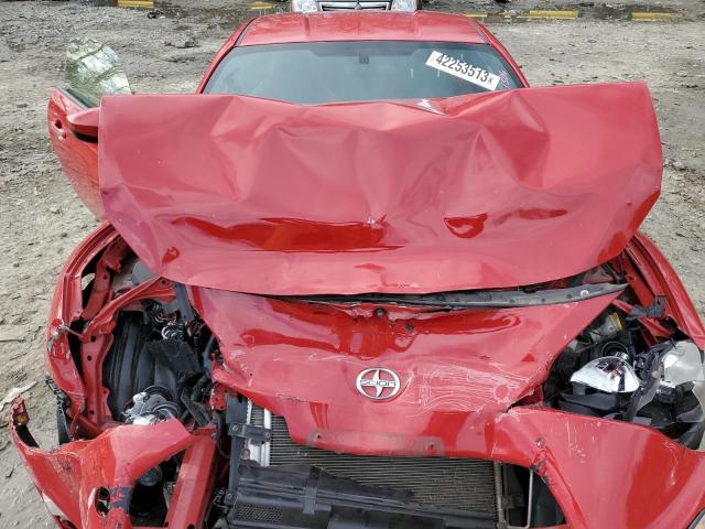 JF1ZNAA1XD1712740 - 2013 TOYOTA SCION FR-S RED photo 11