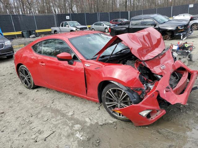 JF1ZNAA1XD1712740 - 2013 TOYOTA SCION FR-S RED photo 4