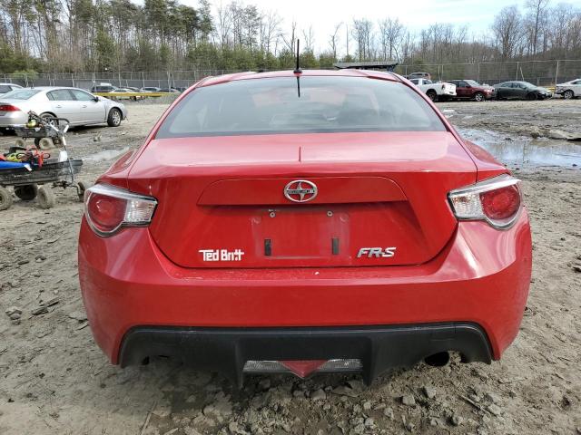 JF1ZNAA1XD1712740 - 2013 TOYOTA SCION FR-S RED photo 6