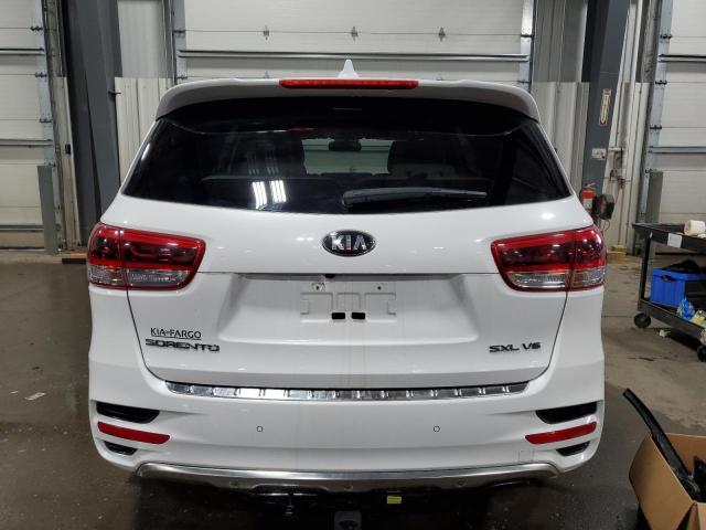 5XYPKDA53GG069389 - 2016 KIA SORENTO SX WHITE photo 6