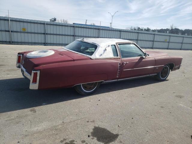 693471Q424254 - 1971 CADILLAC ELDORADO BURGUNDY photo 3