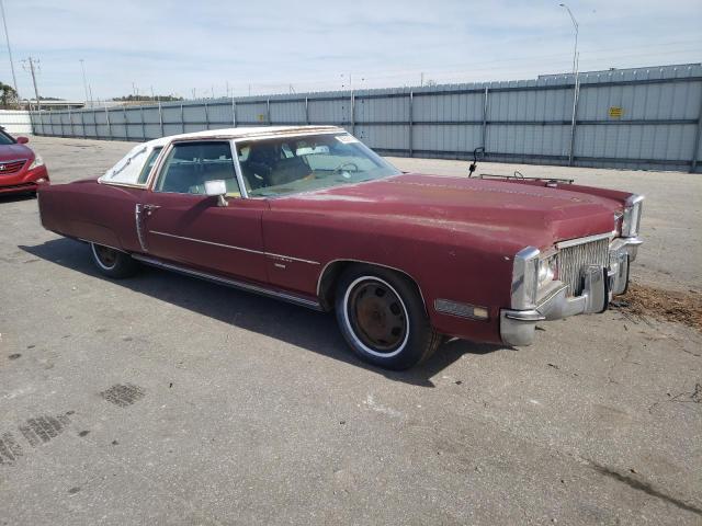 693471Q424254 - 1971 CADILLAC ELDORADO BURGUNDY photo 4