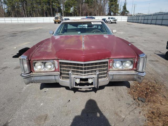 693471Q424254 - 1971 CADILLAC ELDORADO BURGUNDY photo 5