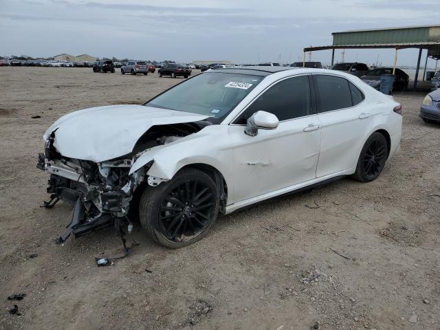 4T1K61AK2MU406076 - 2021 TOYOTA CAMRY XSE WHITE photo 1