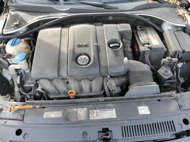 1VWAP7A36CC006158 - 2012 VOLKSWAGEN PASSAT S SILVER photo 11