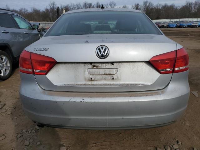 1VWAP7A36CC006158 - 2012 VOLKSWAGEN PASSAT S SILVER photo 6