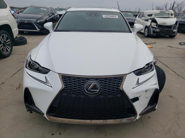 JTHGZ1B21L5035418 - 2020 LEXUS IS 350 F-SPORT WHITE photo 5