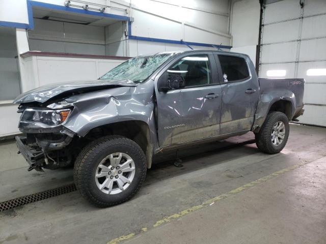 1GCGTCEN0N1111872 - 2022 CHEVROLET COLORADO LT GRAY photo 1