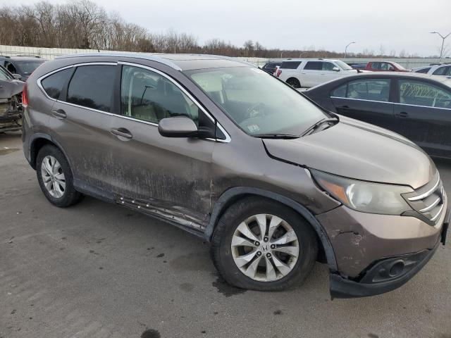 5J6RM4H7XCL070820 - 2012 HONDA CR-V EXL BROWN photo 4