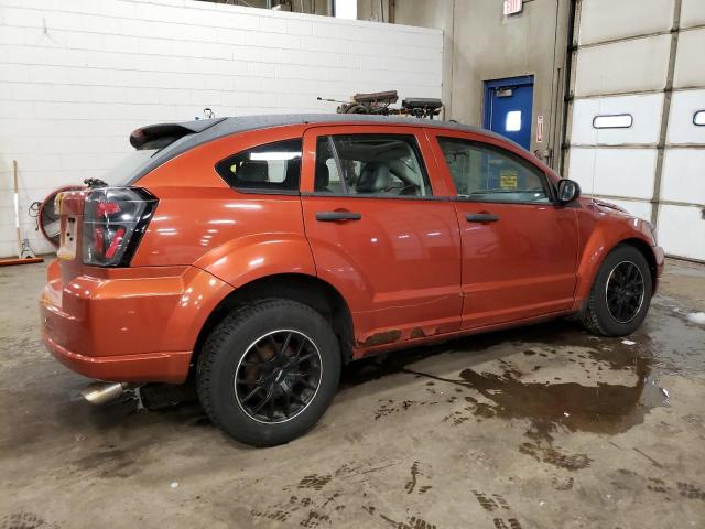 1B3HB48B97D595039 - 2007 DODGE CALIBER SXT ORANGE photo 3