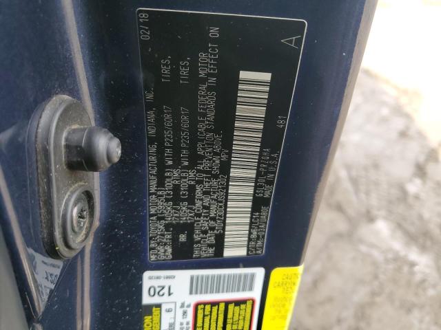 5TDYZ3DCXJS921302 - 2018 TOYOTA SIENNA XLE Mavi foto 13