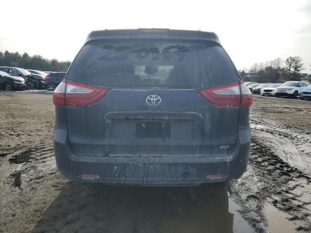5TDYZ3DCXJS921302 - 2018 TOYOTA SIENNA XLE Mavi foto 6