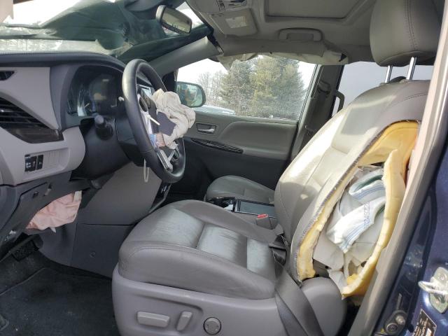 5TDYZ3DCXJS921302 - 2018 TOYOTA SIENNA XLE Mavi foto 7