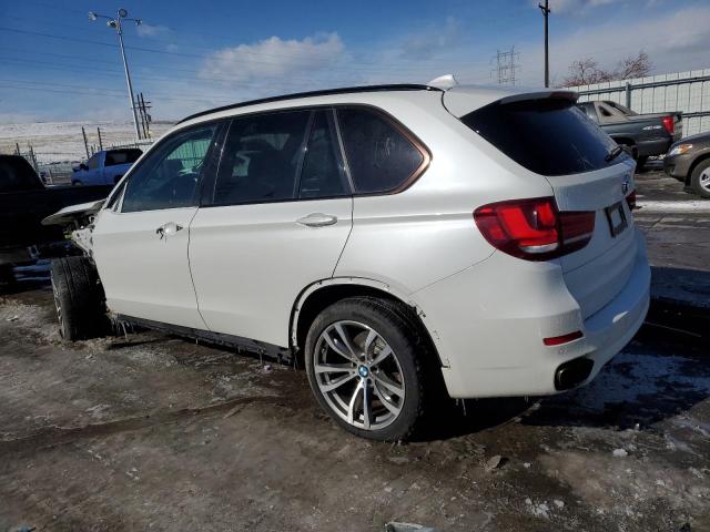 5UXKR6C52F0J78606 - 2015 BMW X5 XDRIVE50I WHITE photo 2