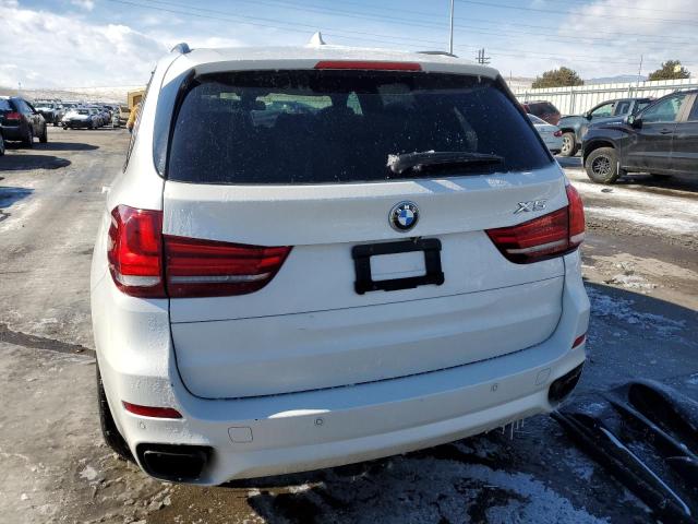 5UXKR6C52F0J78606 - 2015 BMW X5 XDRIVE50I WHITE photo 6