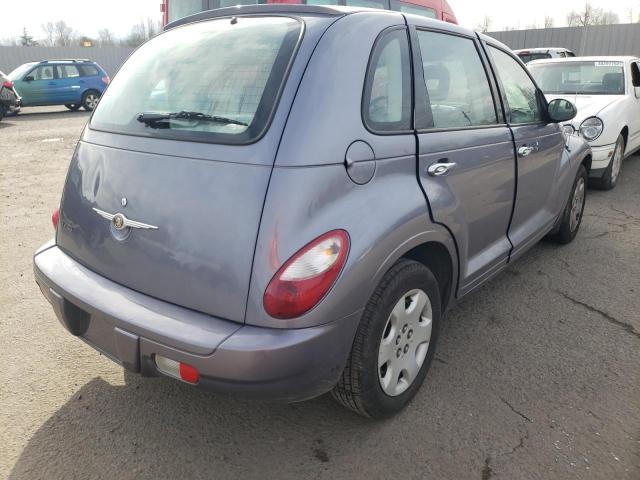 3A4FY48B67T500462 - 2007 CHRYSLER PT CRUISER BLUE photo 4