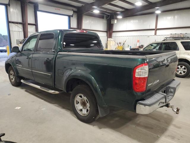 5TBET34134S434314 - 2004 TOYOTA TUNDRA DOUBLE CAB SR5 GREEN photo 2