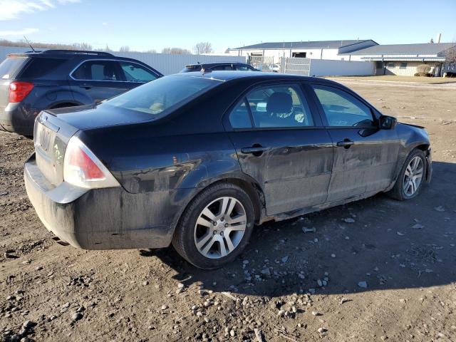 3FAHP07Z37R266017 - 2007 FORD FUSION SE BLACK photo 3