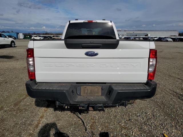 1FT7W2BT3LEE07477 - 2020 FORD F250 SUPER DUTY WHITE photo 6