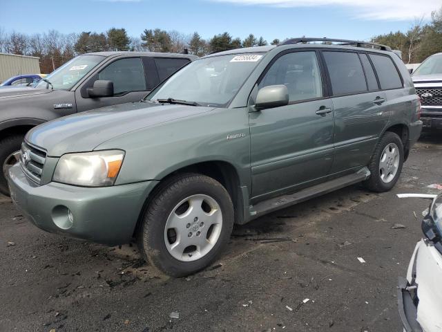 JTEEP21A950132925 - 2005 TOYOTA HIGHLANDER LIMITED GREEN photo 1