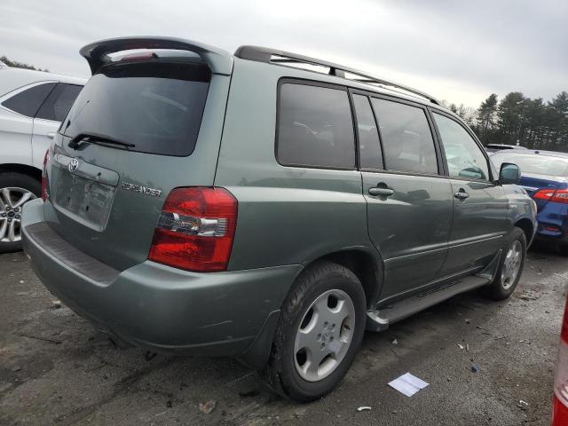 JTEEP21A950132925 - 2005 TOYOTA HIGHLANDER LIMITED GREEN photo 3