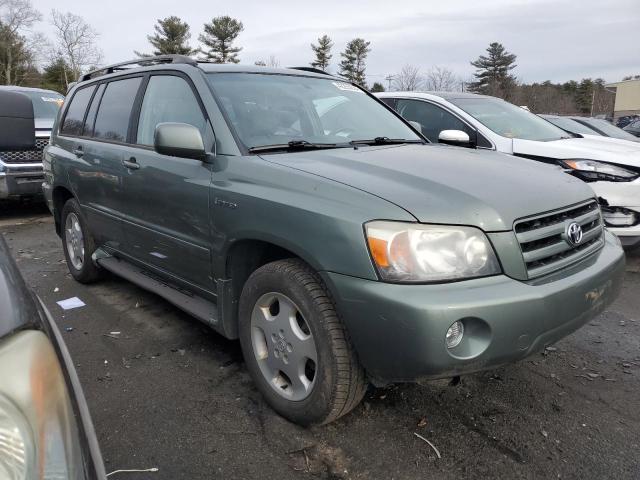 JTEEP21A950132925 - 2005 TOYOTA HIGHLANDER LIMITED GREEN photo 4