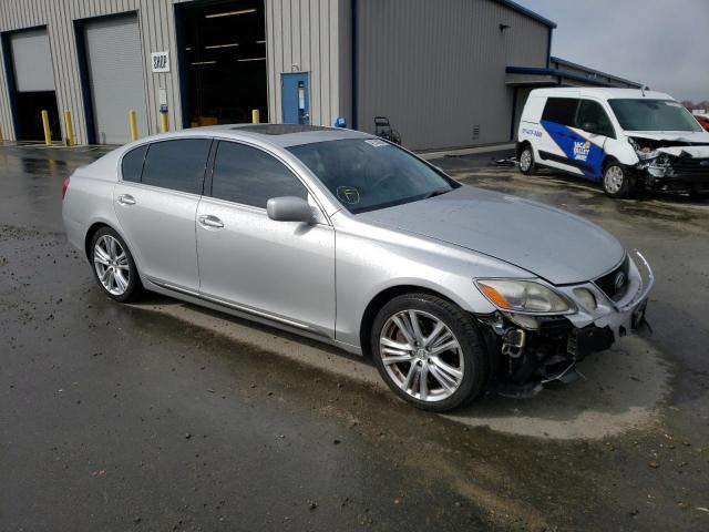 JTHBC96S375002673 - 2007 LEXUS GS 450H SILVER photo 4