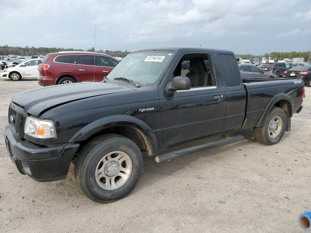 1FTYR44U14PA10918 - 2004 FORD RANGER SUPER CAB BLACK photo 1