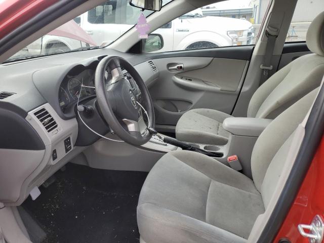 5YFBU4EE9DP203649 - 2013 TOYOTA COROLLA BASE RED photo 7
