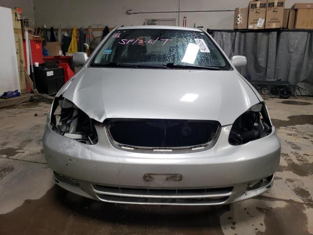 1NXBR32EX4Z209555 - 2004 TOYOTA COROLLA S CE SILVER photo 5