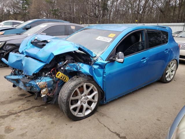 JM1BL1H47A1262963 - 2010 MAZDA SPEED 3 BLUE photo 1