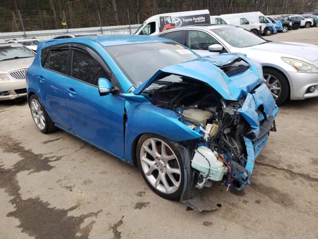 JM1BL1H47A1262963 - 2010 MAZDA SPEED 3 BLUE photo 4