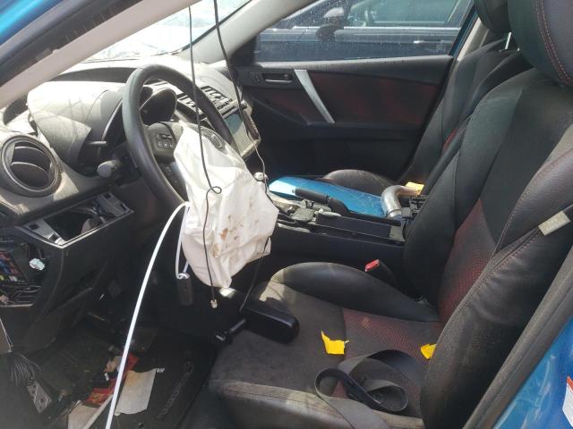 JM1BL1H47A1262963 - 2010 MAZDA SPEED 3 BLUE photo 7
