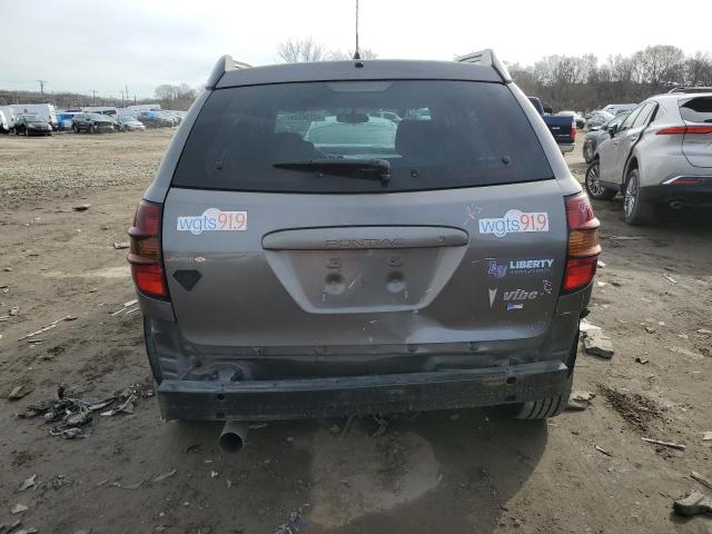 5Y2SL65818Z405471 - 2008 PONTIAC VIBE GRAY photo 6