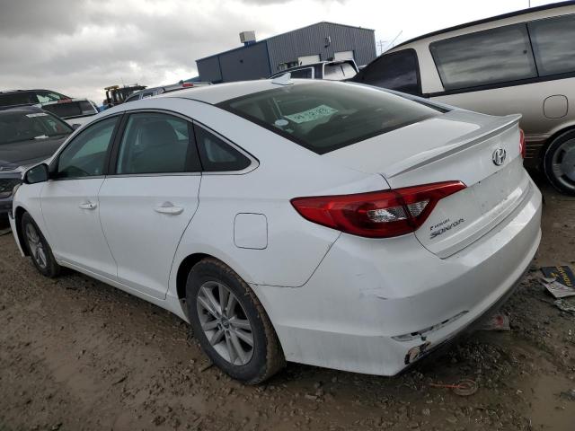 5NPE24AF1HH538926 - 2017 HYUNDAI SONATA SE WHITE photo 2