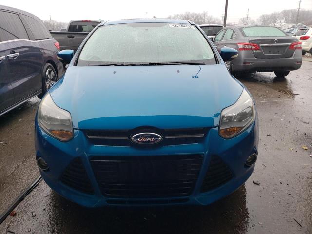 1FADP3N20EL114682 - 2014 FORD FOCUS TITANIUM BLUE photo 5