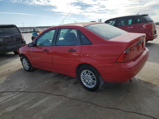 1FAFP34N87W289641 - 2007 FORD FOCUS ZX4 RED photo 2