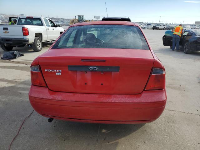 1FAFP34N87W289641 - 2007 FORD FOCUS ZX4 RED photo 6