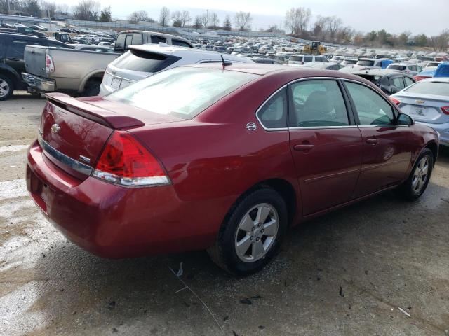 2G1WT58K789283740 - 2008 CHEVROLET IMPALA LT BURGUNDY photo 3