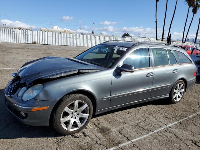 WDBUH87X27X222602 - 2007 MERCEDES-BENZ E 350 4MATIC WAGON BLUE photo 1