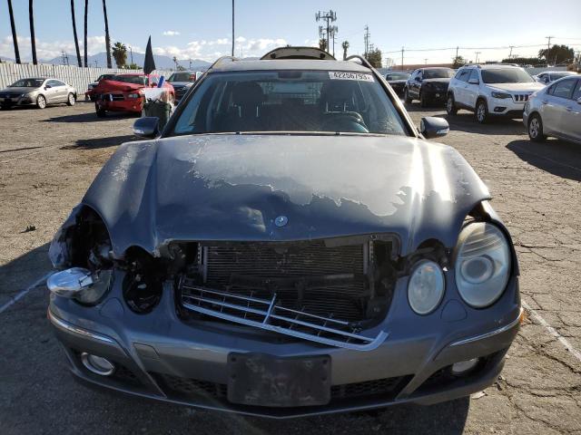 WDBUH87X27X222602 - 2007 MERCEDES-BENZ E 350 4MATIC WAGON BLUE photo 5