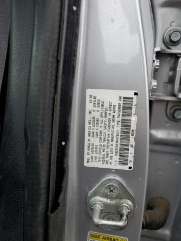 1HGCP26838A075431 - 2008 HONDA ACCORD EXL SILVER photo 12