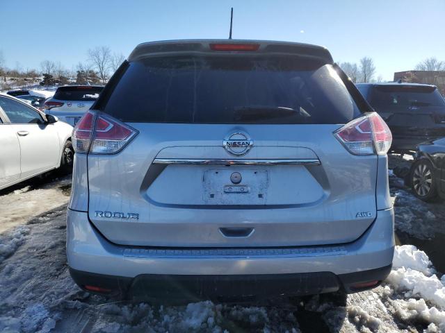 JN8AT2MV9GW152674 - 2016 NISSAN ROGUE S SILVER photo 6