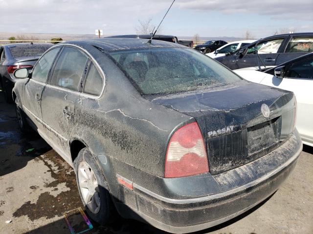 WVWPD63B24P190660 - 2004 VOLKSWAGEN PASSAT GLS GRAY photo 2