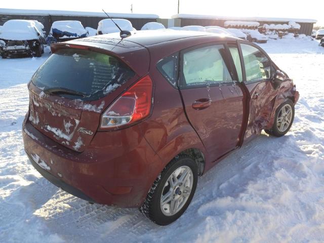 3FADP4EJ9HM156378 - 2017 FORD FIESTA SE RED photo 3