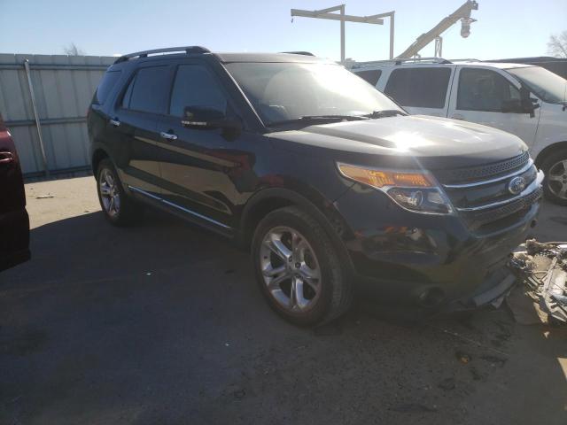 1FM5K8F85DGC10825 - 2013 FORD EXPLORER LIMITED BLACK photo 4