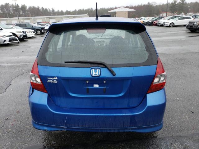 JHMGD38687S008065 - 2007 HONDA FIT S 蓝色 照片 6