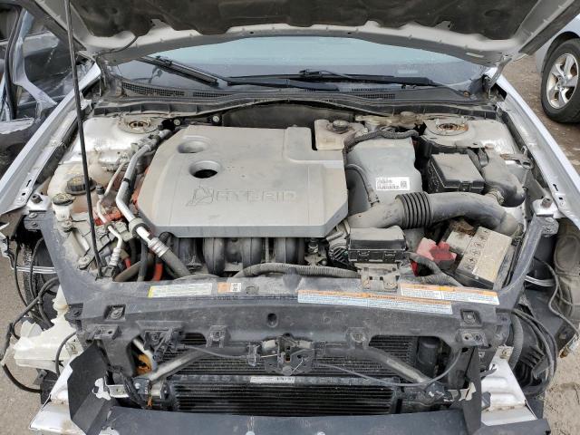 3LNDL2L30CR806575 - 2012 LINCOLN MKZ HYBRID SILVER photo 11