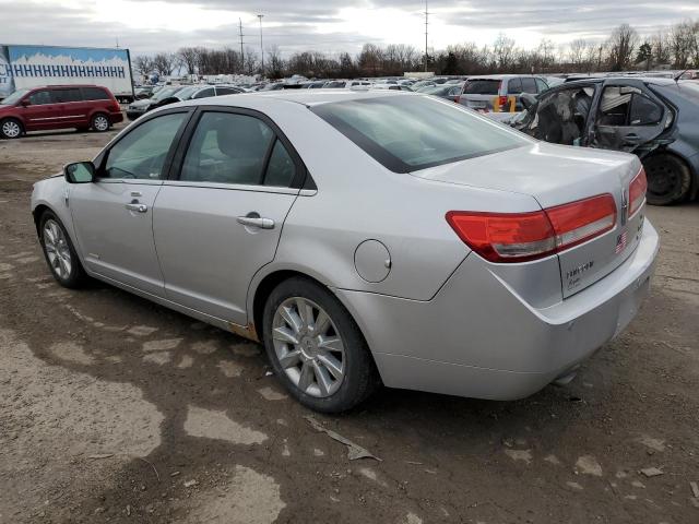 3LNDL2L30CR806575 - 2012 LINCOLN MKZ HYBRID SILVER photo 2